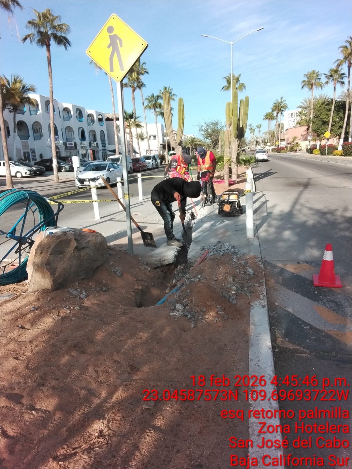 Obra civil en Zona Hotelera San José del Cabo