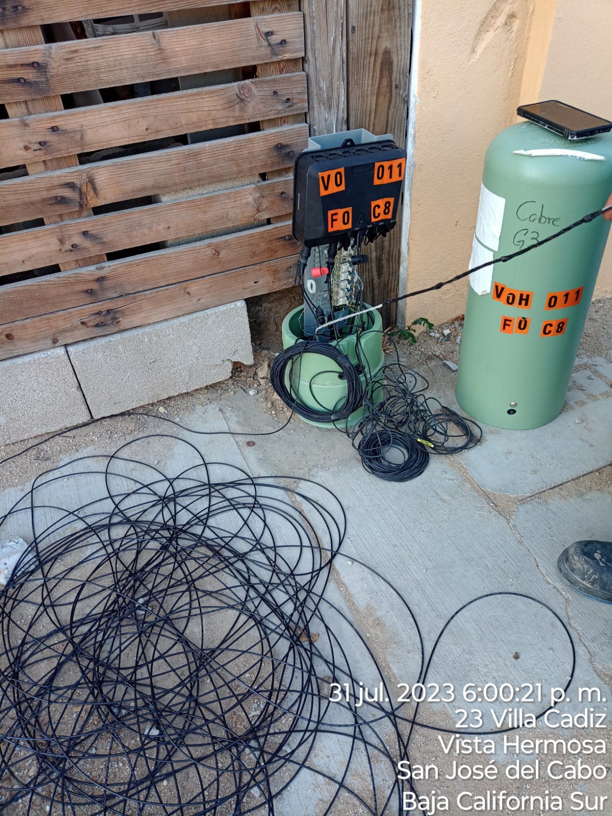Tendido de Fibra Óptica